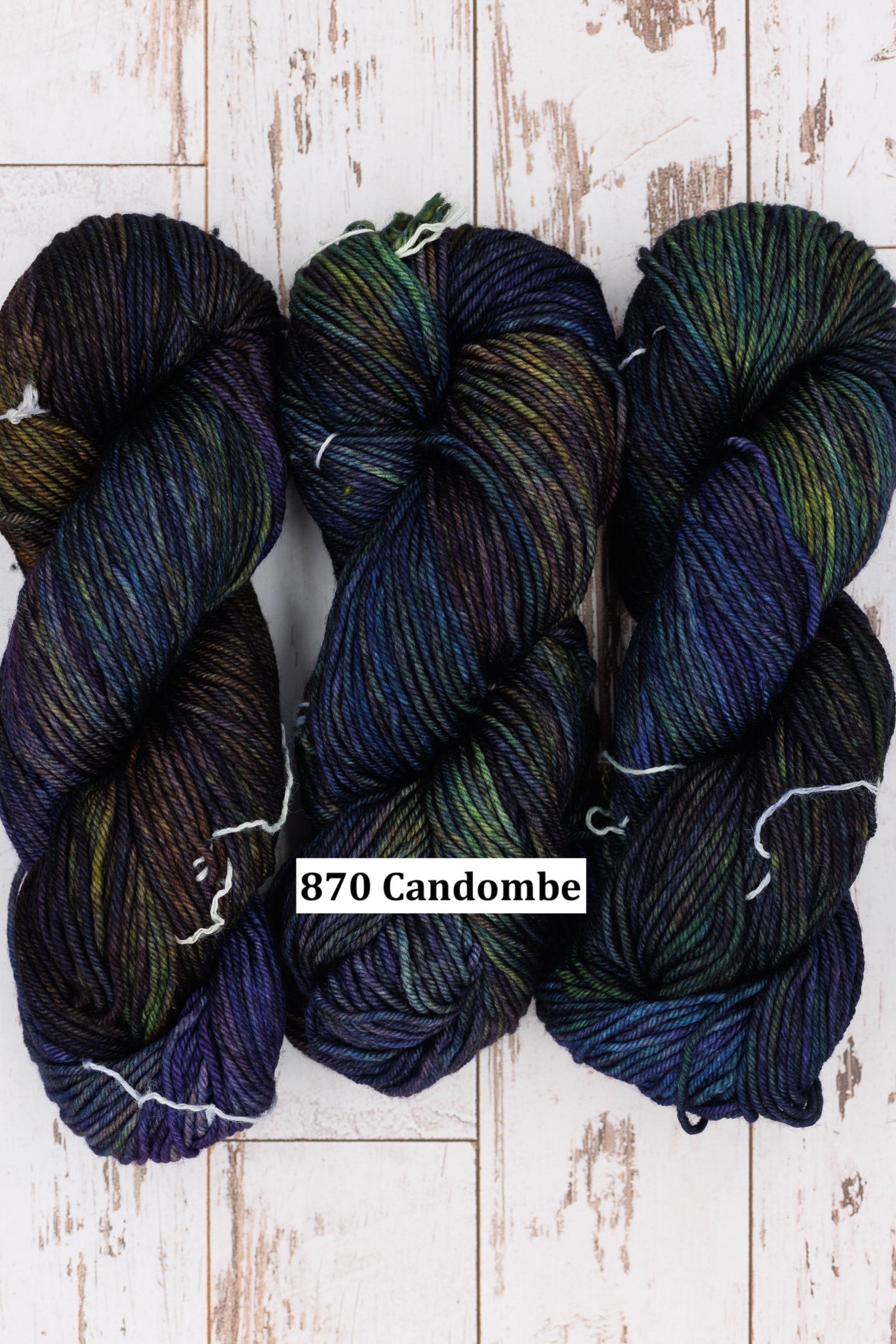 Malabrigo Sock Yarn - Cian Colorway, Superwash Merino Wool For Knitting & Crochet